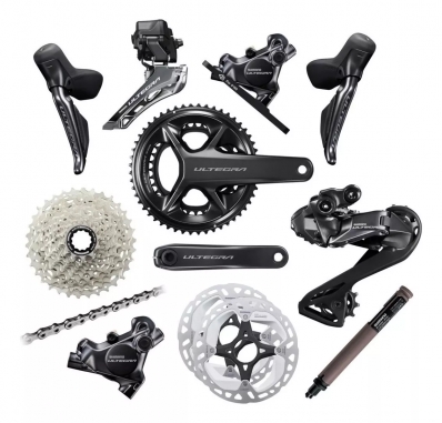 Kit Grupo Shimano Ultegra R8100 Disco Eletrônico Di2 12v