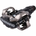Pedal Shimano Pd-m520 Mtb Preto Com Tacos