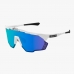 &Oacute;culos Scicon Aeroshade Kunken Branco Lente Azul