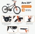 Bicicleta Nathor Apollo Aro 20