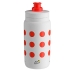 Garrafa de Ciclismo Elite Fly Tour de France 550ml- Bolinhas Vermelhas