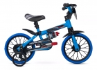 Bicicleta Infantil Aro 12 Nathor Veloz Azul Selim Em Pu