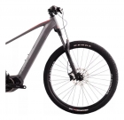 Bicicleta Elétrica Oggi Big Whell 8.3- Cinza e Vermelho